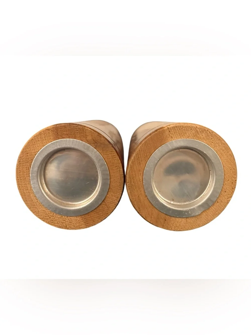 Vintage Wooden Souvenir Salt & Pepper Shakers From Massachusetts